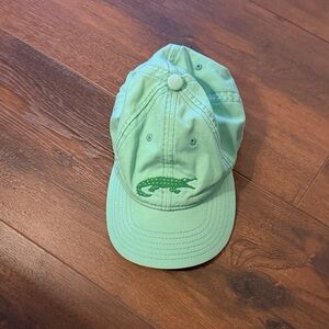 Harding Lane 100% Cotton Kids Green Crocodile Logo Hat One Size Fits Most
